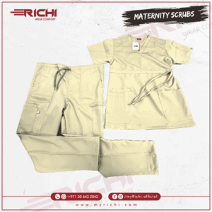 Alternative view of RICHI Scrubs Maternity Scrubs – Premium Viscose Medical Uniform - Full Set
