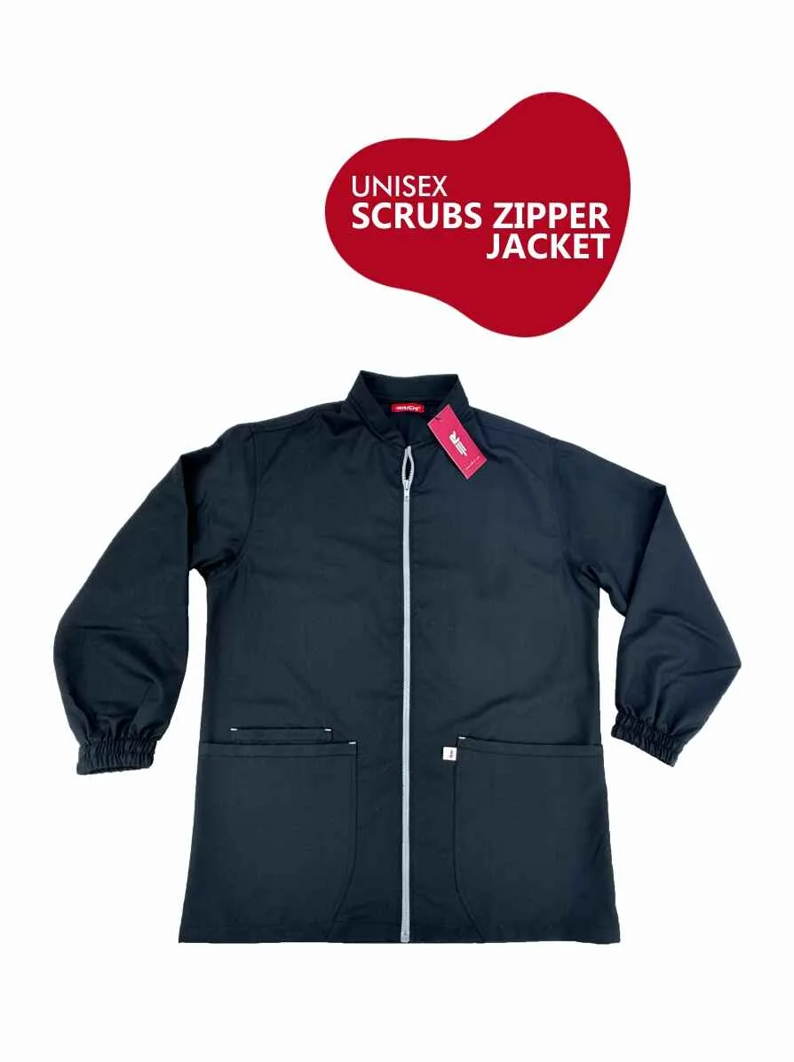 Scrubs Jacket Zipper Unisex