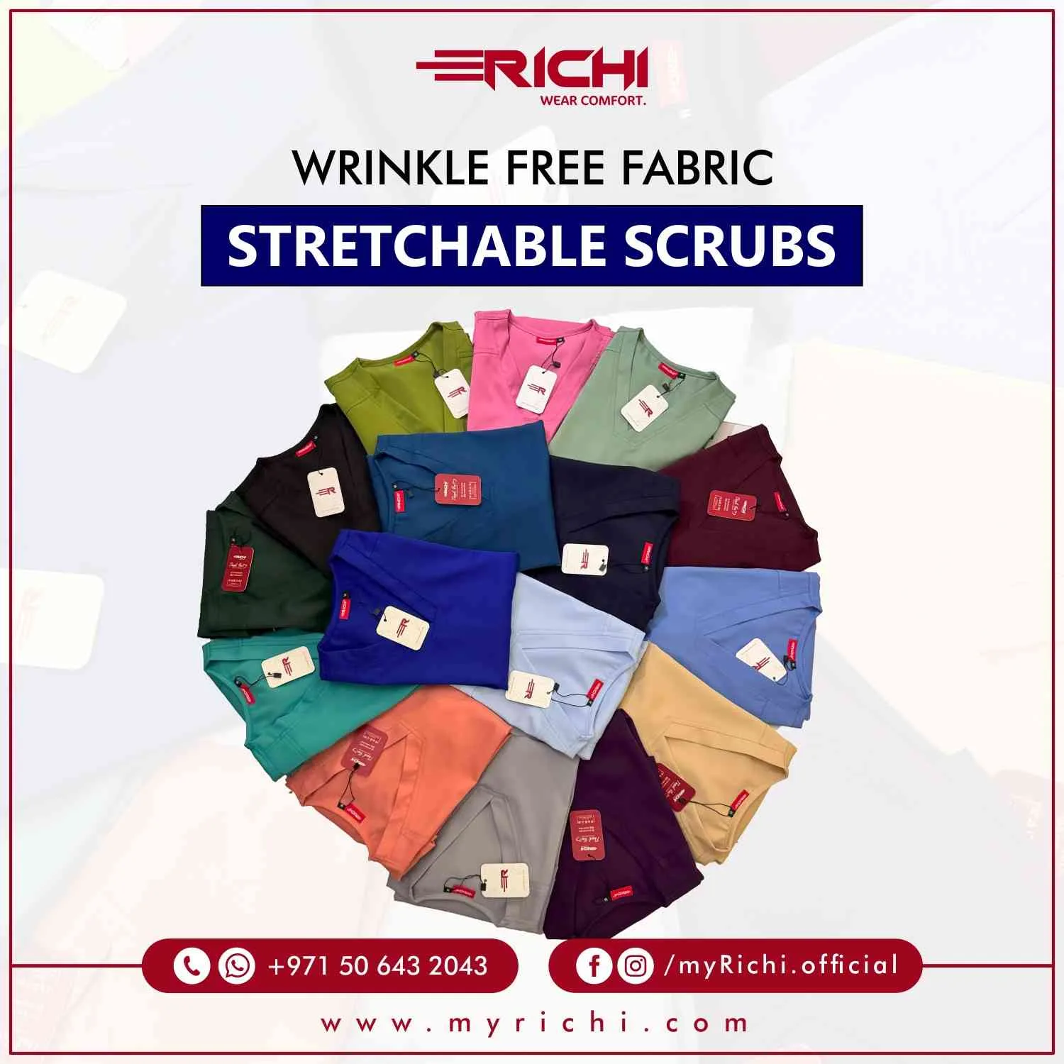 Stretch Scrubs Richi Uniform