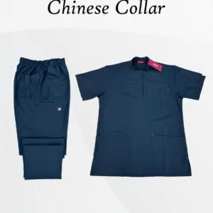 Alternative view of Chinese Collar Unisex Scrubs – Premium Viscose Fabric